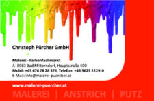 Logo für Malerei und Farbenfachmarkt Pürcher Logo für Malerei und Farbenfachmarkt Pürcher
