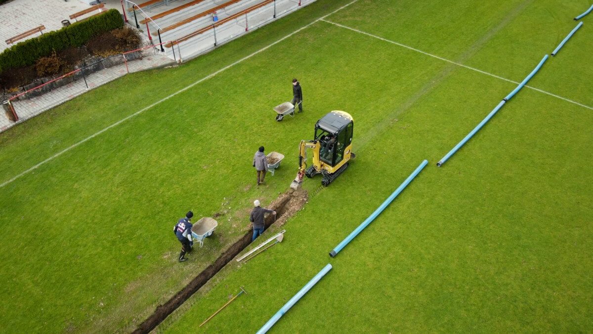 Arbeitseinsatz beim ASV Bad Mitterndorf