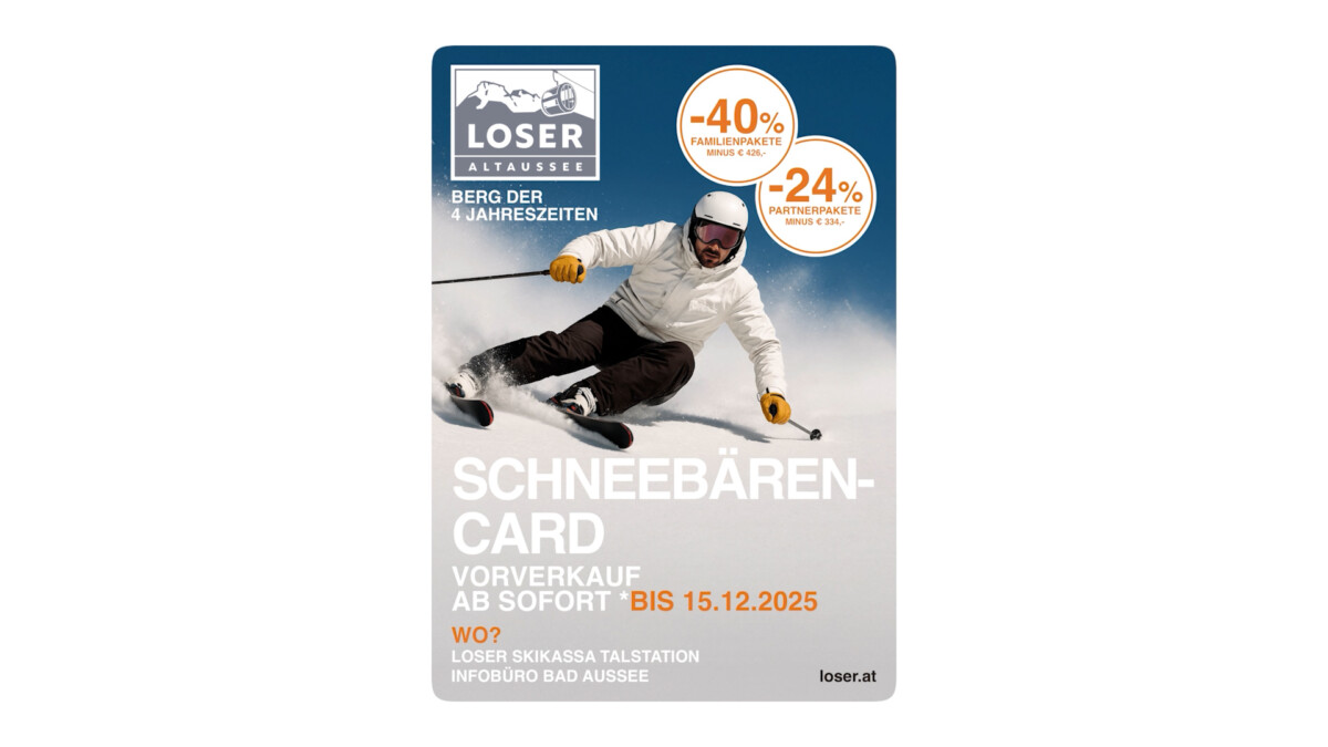 Loser Winterkarten-Vorverkauf