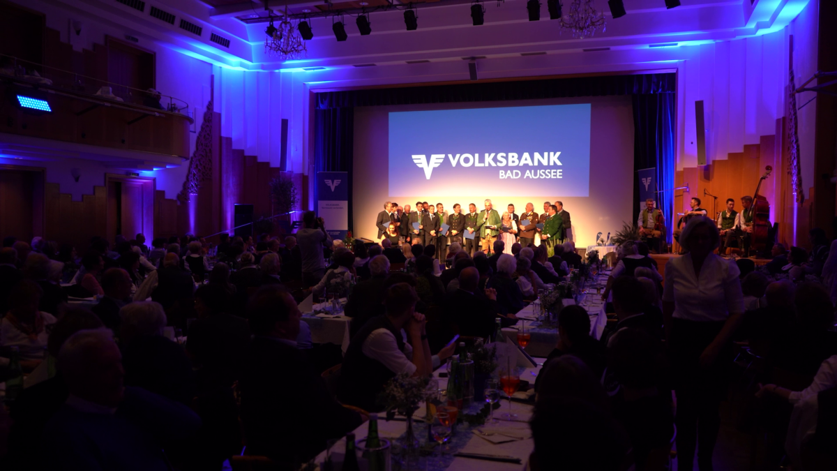 Feierlichkeiten zu 130 Jahre Volksbank im Ausseerland