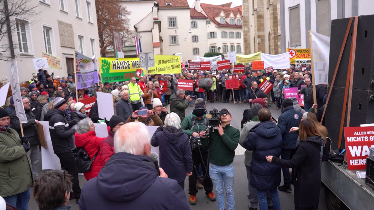 Demo für das LKH Bad Aussee