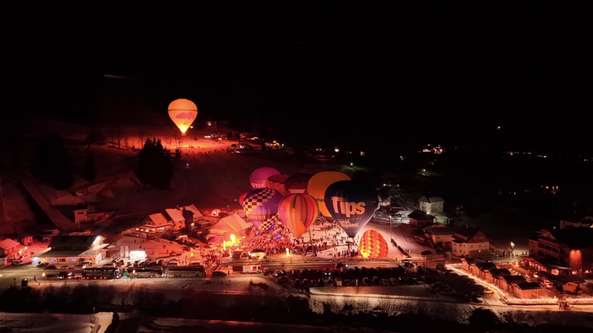 Nacht der Ballone in Gosau