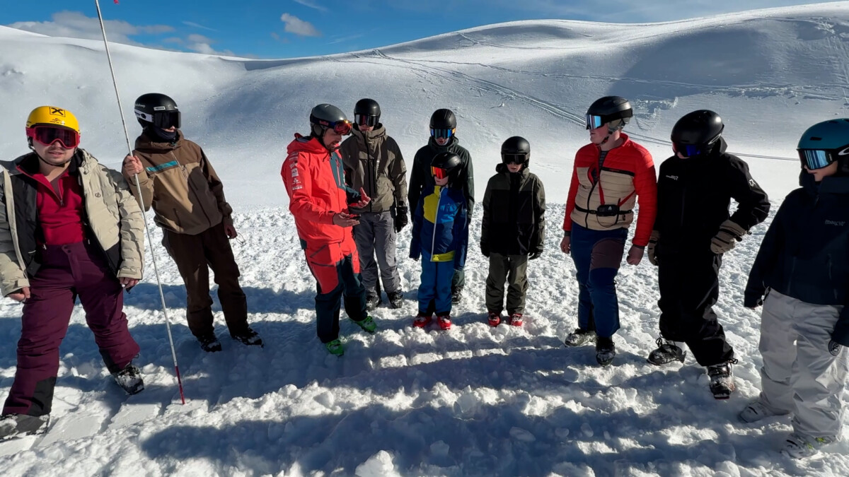 Youth freeride und safety camp am Loser