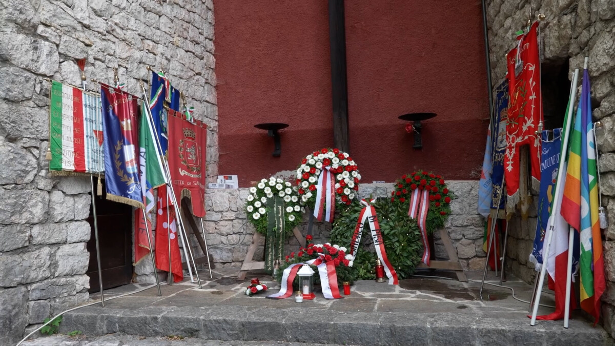 Gedenkfeier im Konzentrationslager Ebensee