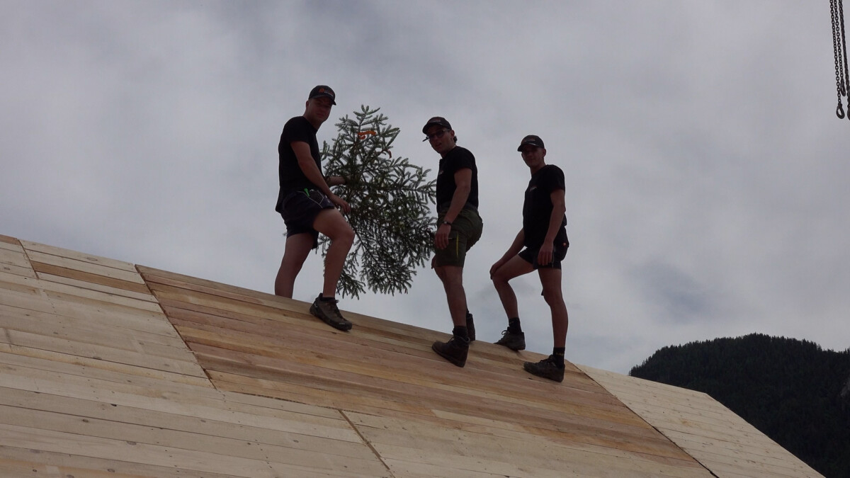 Firstbaum und Gleichenfest