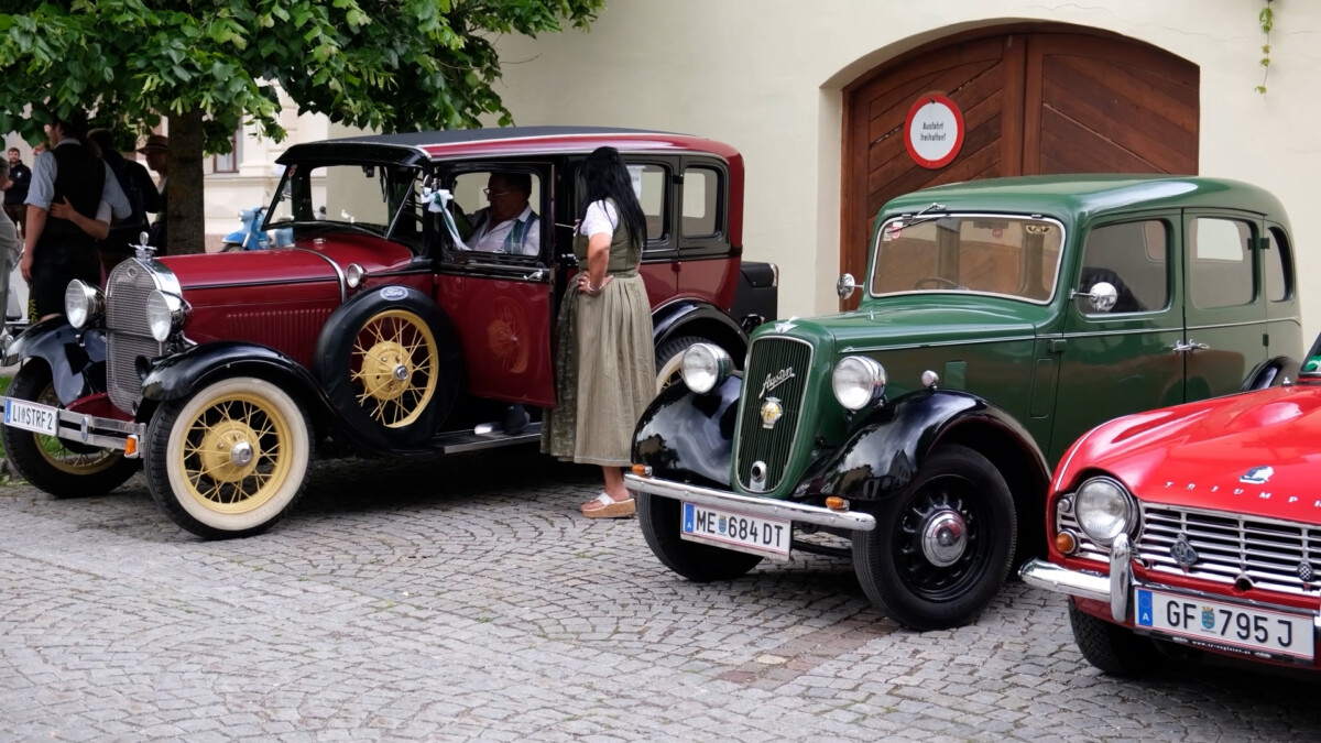 Oldtimertreffen in Bad Aussee