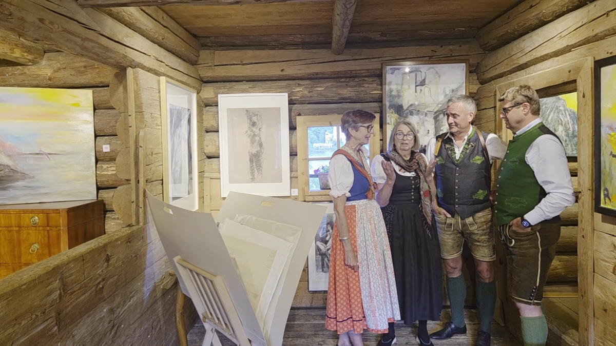 Ausstellungseröffnung von Sieglinde Raich
