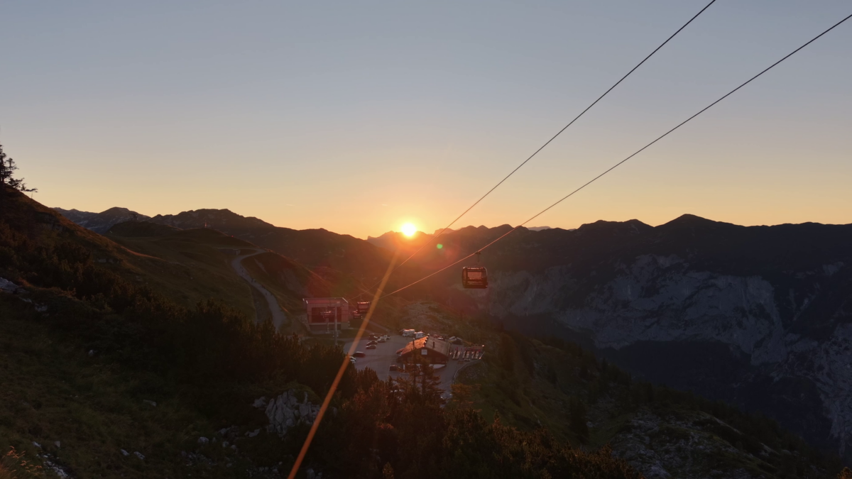 Sonnenaufgangsfahrt am Loser