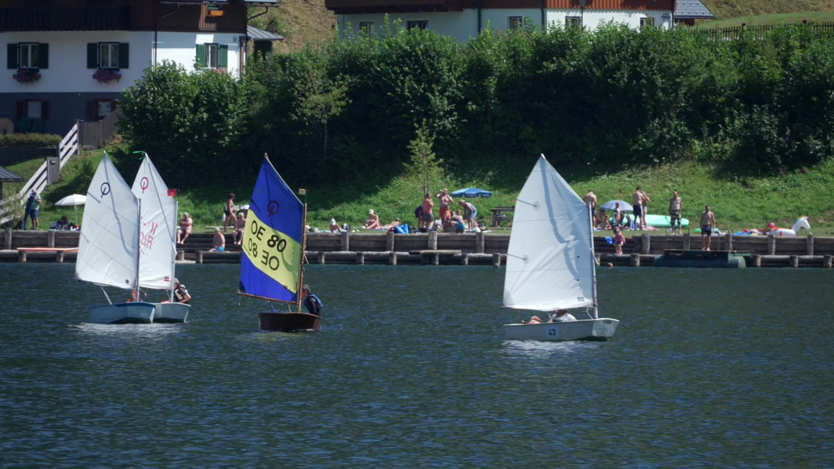 Opti-Segelkurs am Grundlsee