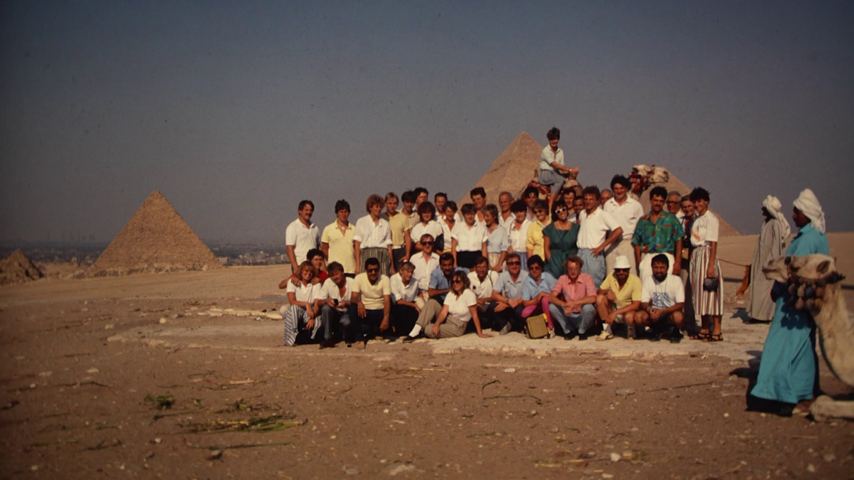 Ägypten-Reise der Altausseer Volkstanzgruppe 1986